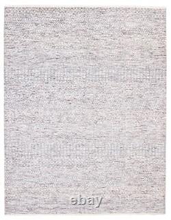 Traditional Hand-knotted Wool/Viscose Carpet 8'0 x 10'1 Area Rug