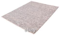 Traditional Hand-knotted Wool/Viscose Carpet 8'0 x 10'1 Area Rug