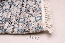 Traditional Hand-knotted Wool/Viscose Carpet 8'0 x 10'1 Area Rug