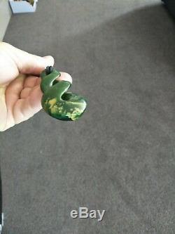 Twist Carving Flower Jade Top Quality Peter Cleghorn