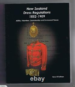 UNIFORM Dress Regulations New Zealand 1852-1909 Militia, Volunteer, Regular