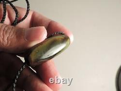 UNIQUE MARSDEN JADE New Zealand Maori Pounamu Nephrite Greenstone BrownGreenBEAD