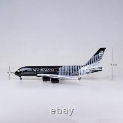 UNIQUE! New Zealand Airlines Airbus A380 Diecast Plane Model 1160 Scale