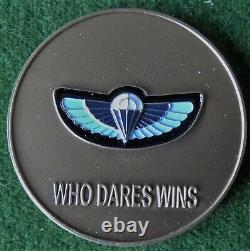 UNIT MEMBERS New Zealand SAS Special Air Service GROUP Challenge Coin Pre-2013