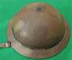 UNUSUAL New Zealand Army STEEL HELMET Made & Worn ONLY in The Pacific WW2 era