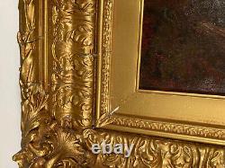 VTG Antique 1800s 1884 J F John Norton Oil Painting Australia New Zealand