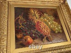 VTG Antique 1800s 1884 J F John Norton Oil Painting Australia New Zealand