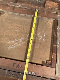 VTG Antique 1800s 1884 J F John Norton Oil Painting Australia New Zealand
