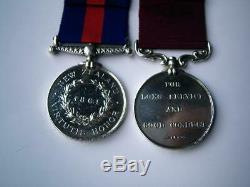 Victorian New Zealand medal pair James McGarty 40th Rgt & Q M Sgt Irish Rifles