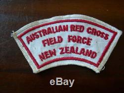 Vietnam War Australian & New Zealand Nurses Red Cross Field Force Shoulder Title
