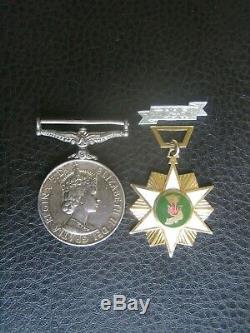 Vietnam War Medal Pair New Zealand Army