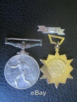 Vietnam War Medal Pair New Zealand Army