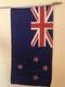 Vintage 1953 New Zealand Ensign Flag & Pole QEII Coronation Waving Flag 34 x 17