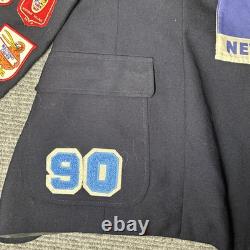 Vintage 1980s Youth Exchange Student Jacket Patch Collection Blazer New Zealand