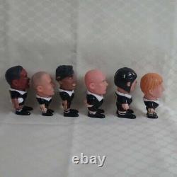 Vintage 1998 New Zealand All Blacks Collectable Caltex Figures Set Of 6