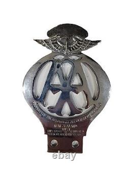 Vintage 3.5 New Zealand Auckland Car Badge (Circa 1970s)