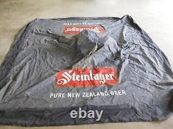 Vintage 9' X 9' Steinlager Pure New Zealand Beer Nylon Tent