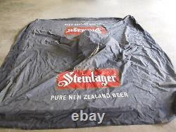 Vintage 9' X 9' Steinlager Pure New Zealand Beer Nylon Tent