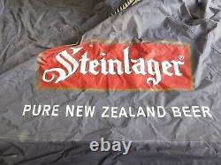 Vintage 9' X 9' Steinlager Pure New Zealand Beer Nylon Tent