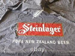 Vintage 9' X 9' Steinlager Pure New Zealand Beer Nylon Tent