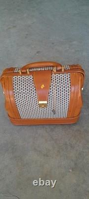Vintage Air New Zealand Air Hostess Travel Bag As New with Key