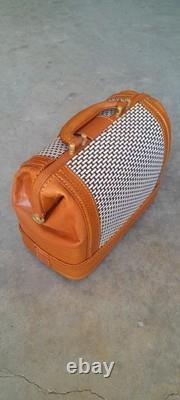 Vintage Air New Zealand Air Hostess Travel Bag As New with Key