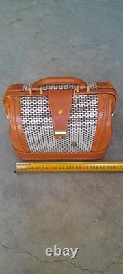 Vintage Air New Zealand Air Hostess Travel Bag As New with Key