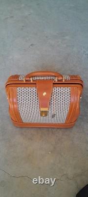 Vintage Air New Zealand Air Hostess Travel Bag As New with Key