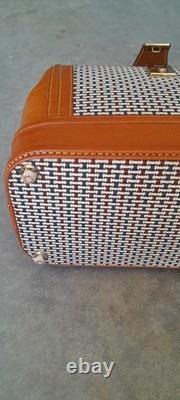 Vintage Air New Zealand Air Hostess Travel Bag As New with Key