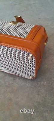 Vintage Air New Zealand Air Hostess Travel Bag As New with Key