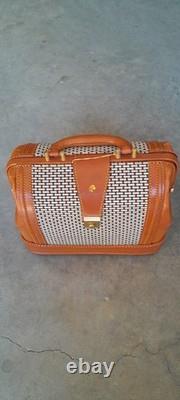 Vintage Air New Zealand Air Hostess Travel Bag As New with Key