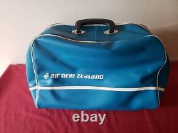 Vintage Air New Zealand Cabin Bag Carry On Blue & White