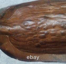 Vintage Allan Davey Maori Resin Carved Feather Box New Zealand 14