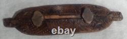 Vintage Allan Davey Maori Resin Carved Feather Box New Zealand 14