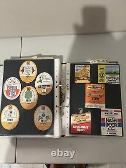 Vintage Beer Label Album New Zealand Approx 750 Various Brewery Labels
