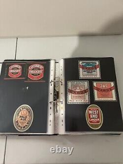 Vintage Beer Label Album New Zealand Approx 750 Various Brewery Labels