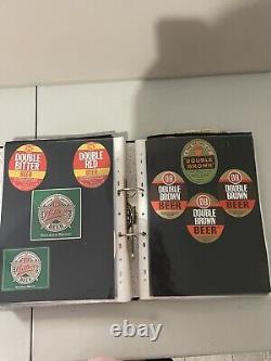 Vintage Beer Label Album New Zealand Approx 750 Various Brewery Labels