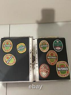 Vintage Beer Label Album New Zealand Approx 750 Various Brewery Labels