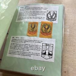 Vintage Boy Scouts Of New Zealand Scouts Districts Binder Of Patches. 86 Patches