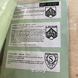 Vintage Boy Scouts Of New Zealand Scouts Districts Binder Of Patches. 86 Patches