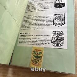 Vintage Boy Scouts Of New Zealand Scouts Districts Binder Of Patches. 86 Patches