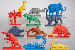 Vintage Dinosaurs Nabisco / Lipton Shreddies Complete Set RARE COLOURS