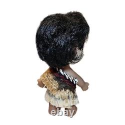 Vintage Ethnic Doll New Zealand Maori Aboriginal Boy Native 3