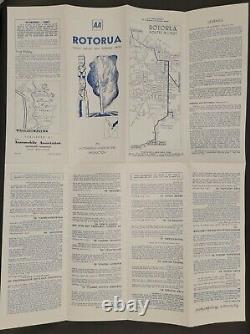 Vintage Lot of AA New Zealand Maps Super Superb Condition Obtained in 1969