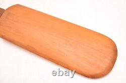 Vintage Maori Dance Paddle War Club Hand Carved Wooden New Zealand Tribal Art