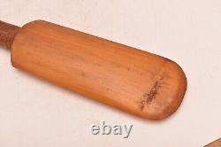 Vintage Maori Dance Paddle War Club Hand Carved Wooden New Zealand Tribal Art