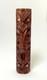 Vintage Maori Tiki Totem Figure Hand Carved Wood Wall Hanging New Zealand Tribal