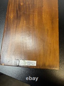 Vintage Maori Tiki Totem Figure Hand Carved Wood Wall Hanging New Zealand Tribal