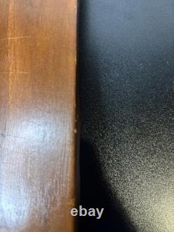 Vintage Maori Tiki Totem Figure Hand Carved Wood Wall Hanging New Zealand Tribal