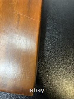 Vintage Maori Tiki Totem Figure Hand Carved Wood Wall Hanging New Zealand Tribal